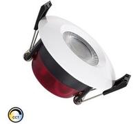 Downlight Led 8w Rond Cct Dimmable Bain Ip65 Coupe Ø 70 Mm Sélectionnable (Chaud-Neutre-Froid)