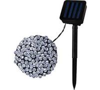 Ledkia Guirlande LED Extérieure Solaire Câble 22m 3000K Blanc chaud