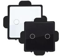 Ledkia Interrupteur tactile double - Blanc