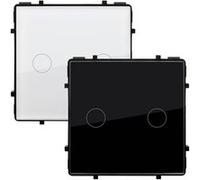 Ledkia Interrupteur tactile double - Noir