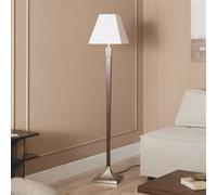 LEDKIA LIGHTING Lampadaire Bois et Métal Lizza Piramis Blanc E27