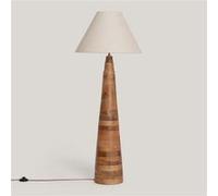 Lampadaire Bois Zeil Rajesh ILUZZIA Beige