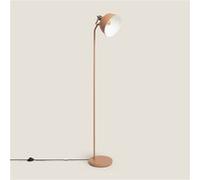 LEDKIA LIGHTING - Lampadaire Métal Luise | Éclairage Intérieur Vintage | Compatible Ampoules E27 | Design Industriel Durable | Hauteur 149 cm, Jaune