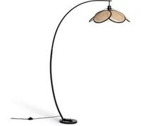 Lampadaire Rotin Arc Nirvana Naturel