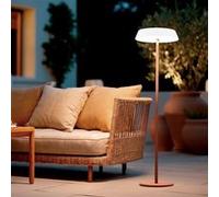 Ledkia Lampadaire Solaire Aldana - Blanc