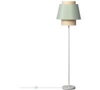 LEDKIA LIGHTING - Lampadaire Textile Chulu | Design Méditerranéen Élégant | Compatible Ampoules LED E27 | Idéal pour Salon, Chambre, Cuisine | Vert