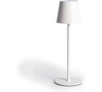 Lampe À Poser Led Portable 3w Anisa Métal Avec Batterie Rechargeable Usb Blanc