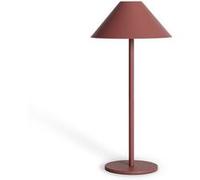 LEDKIA LIGHTING - Lampe à Poser LED 3W Portable | Batterie Rechargeable USB-C | Éclairage 240 lm | Design Moderne Prisme | Pour Salon, Chambre, Cuisine, Terre Cuite, Métal