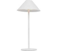 LEDKIA LIGHTING - Lampe à Poser LED 3W Portable Extérieure | Batterie Rechargeable USB | Design Moderne Prisme | Lumière Ajustable | Usage Polyvalent, Vert Céladon, Métal