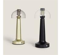 TechBrey Lampe à Poser LED Portable avec Batterie USB Rechargeable Orsha Doré Doré G