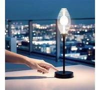 Lampe À Poser Led 3w Portable Avec Batterie Usb Rechargeable Dukuza Noir