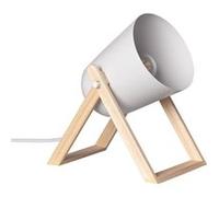 LEDKIA LIGHTING Lampe à Poser Métal et Bois Kiume Vert Céladon