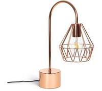 Ledkia Lampe à Poser Métal Fugalaau Cuivre