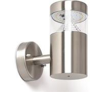 TechBrey Lampe Murale LED Extérieure 5W Acier Inoxydable Inti 4000K Blanc neutre Argent