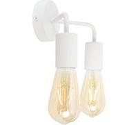TechBrey Lampe Murale Métal 2 Spots Jayso Noir Noir G