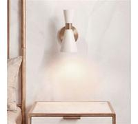 TechBrey Lampe Murale Métal Blanc Jigger Noir Noir G