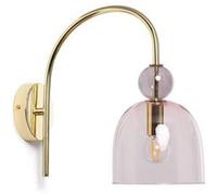 TechBrey Lampe Murale Métal et Verre Baudelaire Vert Vert