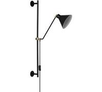 TechBrey Lampe Murale Orientable Métal Oga Noir Noir G