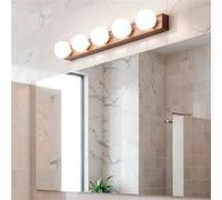 TechBrey Lampe Murale Salle de Bain Métal 5 Spots Aizkra Noir Noir G