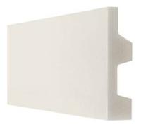 LEDKIA LIGHTING - Moulure 2m pour Ruban LED | Profil Décoratif et Indirect | Installation Facile | Compatible Ruban 18mm, Blanc, PS