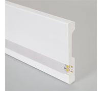 LEDKIA LIGHTING Moulure Plinthe pour Ruban LED Classic avec Capot Continu 2 m