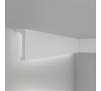 Moulure pour Ruban LED 2m Elah Blanc