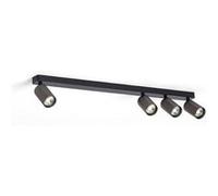 Plafonnier Aluminium Breixo 4 Spots Blanc