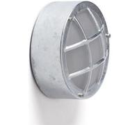 TechBrey Plafonnier Extérieur Rond Ø200 mm Acier Galvanisé Coastal Fjord Argent Argent