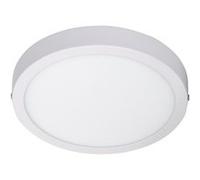 LEDKIA LIGHTING Plafonnier LED 18W Rond Aluminium Ø210 mm Slim CCT Sélectionnable Galán SwitchDimm pour chambre, salon, cuisine Noir