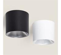 Ledkia Plafonnier LED 20W Aluminium CCT Sélectionnable Syrah Noir Sélectionnable (chaud-neutre) 2700K - 3300K - 4000K