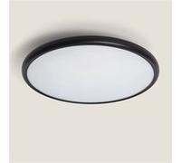 Ledkia Plafonnier LED 28W Métal CCT Sélectionnable Meisel Noir