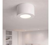 Ledkia Plafonnier LED Tokkai rond - Blanc