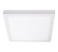 Ledkia Plafonnier LED Carré Slim - Argent