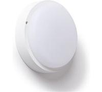 LEDKIA LIGHTING Plafonnier LED Extérieur Rond 25W White IP65 Ø175 mm avec Détecteur de Mouvement 6500K Blanc froid