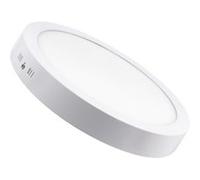 TechBrey Plafonnier LED Rond 24W Ø295 mm 5000K Blanc froid Blanc