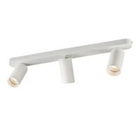 LEDKIA LIGHTING Plafonnier Orientable Aluminium 3 Spots Blanc Cora pour chambre, salon, cuisine Blanc