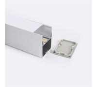 LEDKIA LIGHTING Profilé Aluminium Suspendu 2 m pour Rubans LED jusqu'à 22 mm 2 m