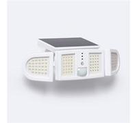 Projecteur Solaire Led 5w Ip65 Avec Détecteur De Mouvement Pir Et Crépusculaire 6000k - 6500k Oui Blanc Blanc Froid