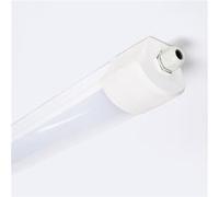 TechBrey Réglette Étanche LED 60cm 18W High Lumen 140lm/W IP66 Raccordable FLEXILITE No Flicker 4000K Blanc neutre Blanc