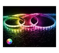 LEDKIA LIGHTING Ruban LED 12V DC RGB SMD Silicone FLEX 60LED/m 5m IP68 Largeur 12mm Coupe tous les 5cm 120º