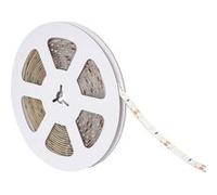 TechBrey Ruban LED 12V SMD 60 LED/m 5m 5W/m 400lm/m Largeur 8mm Coupe 5cm IP65 2200K Super chaud Blanc / Blanc