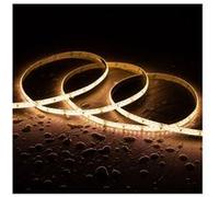 TechBrey Ruban LED 12V SMD 60 LED/m 5m 5W/m 500lm/m Largeur 10mm Coupe 5cm Submersible IP68 SILICONE FLEX 4000K Blanc neutre Blanc