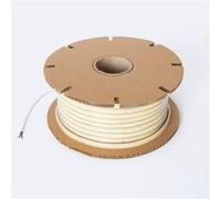 TechBrey Ruban LED Dimmable 220V COB Auto-Redressement 320 LED/m BOBINE 50m 14W/m 1120lm/m SILICONE FLEX Largeur 10mm Coupe 25cm IP65 4000K Blanc neutre Transparent