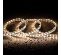 Ruban Led Dimmable 220v Smd 120 Led/M Blanc Neutre 8.5w/M 850lm/M Largeur 12mm Coupe 20cm Ip65 Sur Mesure 15 M