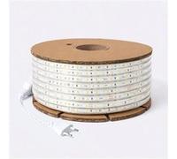TechBrey Ruban LED Dimmable 220V SMD 120 LED/m BOBINE 50m 8.5W/m 850lm/m Largeur 12mm Coupe 20cm IP65 Vert