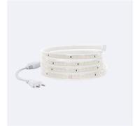 TechBrey Ruban LED Dimmable 220V SMD 120 LED/m Couleur 8.5W/m Largeur 12mm Coupe 20cm IP65 Sur mesure 2700K Blanc chaud 5 m