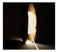 TechBrey Ruban LED Dimmable 220V SMD Auto-redressement 120 LED/m BOBINE 20m 12W/m 1080lm/m Super Étroite Largeur 6.5mm Coupe 10cm IP65 2200K Super chaud Blanc G