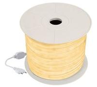 Ruban Led Néon Dimmable 220v Bobine 50m Blanc Chaud Circulaire 360 9w/M Coupe 100cm Ip67 Blanc Chaud