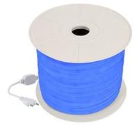 Ledkia Ruban LED Néon Dimmable 220V BOBINE 50m Bleu Circulaire 360 9W/m Coupe 100cm IP67