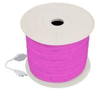 Ruban Led Néon Dimmable 220v Bobine 50m Rose Circulaire 360 9w/M Coupe 100cm Ip67 Rose